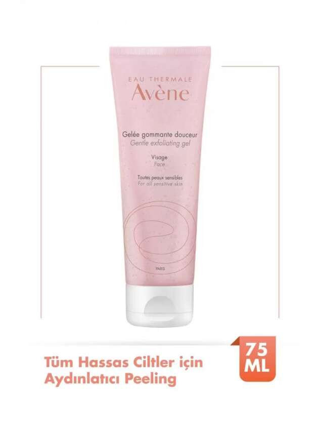 Avene Gentle Exfoliating Gel Tüm Hassas Ciltler için Aydınlatıcı Peeling 75 ml - Avene