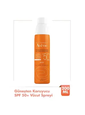 OUTLET - Avene Güneşten Koruyucu SPF 50+ Vücut Spreyi 200 ml - Avene