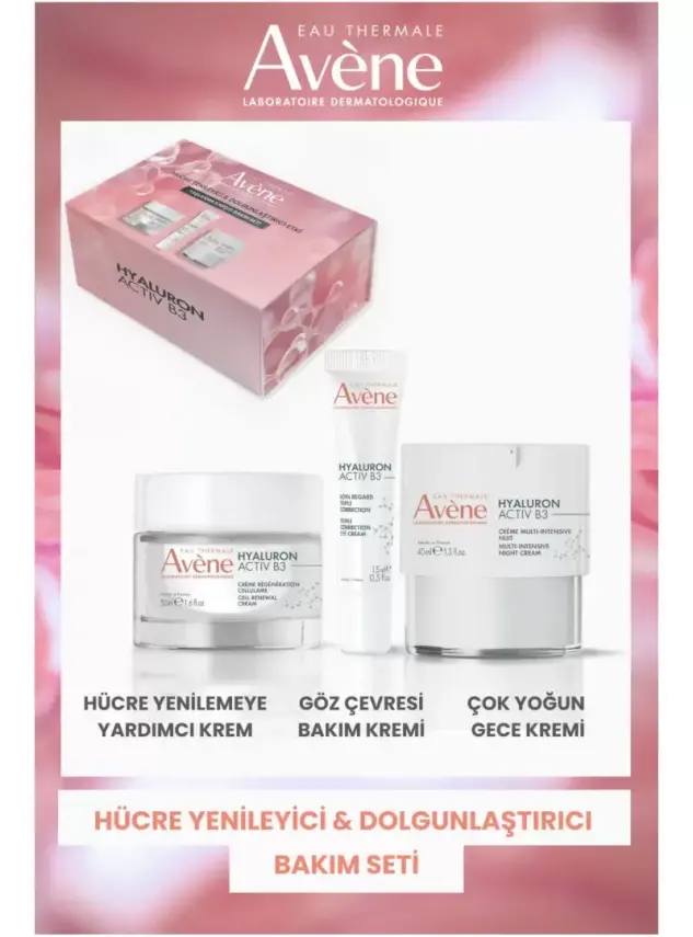 Avene Hyaluron Activ B3 Yaşlanma Karşıtı Bakım Seti - 1
