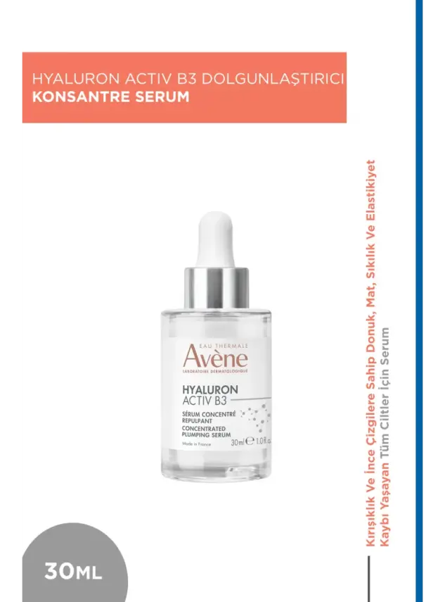 Avene Hyaluronik Asit ve Niasinamid İçerikli Dolgunlaştırıcı Konsantre Serum 30 ml - 2