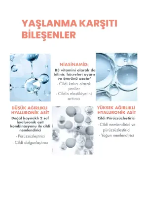 Avene Hyaluronik Asit ve Niasinamid İçerikli Dolgunlaştırıcı Konsantre Serum 30 ml - 6