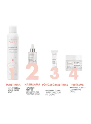Avene Hyaluronik Asit ve Niasinamid İçerikli Dolgunlaştırıcı Konsantre Serum 30 ml - 7