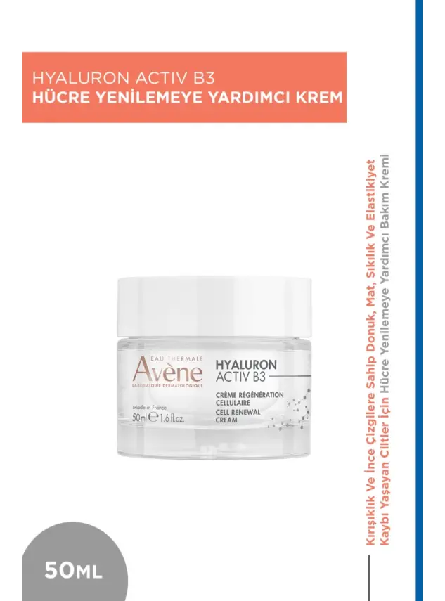 Avene Hyaluronik Asit ve Niasinamid İçerikli Hücre Yenilemeye Yardımcı Krem 50 ml - 2