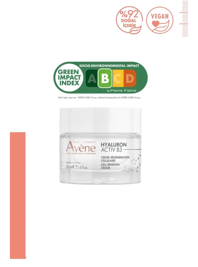 Avene Hyaluronik Asit ve Niasinamid İçerikli Hücre Yenilemeye Yardımcı Krem 50 ml - 8