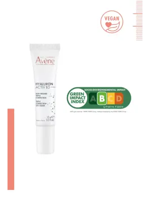 Avene Hyaluronik Asit ve Niasinamid İçerikli Üç Etkili Göz Çevresi Bakım Kremi 15 ml - 8