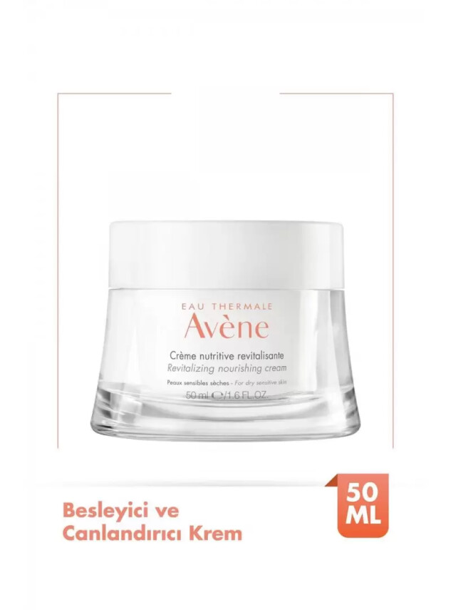 Avene Revitalizing Nourishing Kuru ve Hassas Ciltler için Besleyici ve Canlandırıcı Krem 50 ml - Avene