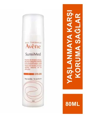 Avene Sunsimed Güneşe Karşı Aşırı Hassasiyet Gösteren Ciltler İçin Çok Yüksek Güneş Koruyucu 80 ml - Avene
