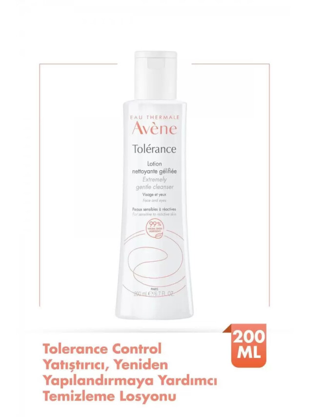 Avene Tolerance Control Lotion Yatıştırıcı, Yeniden Yapılandırmaya Yardımcı Temizleme Losyonu 200 ml - Avene