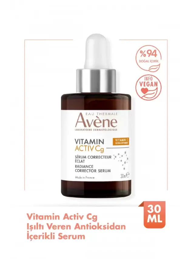 Avene Vitamin Activ Cg Radiance Işıltı Veren Antioksidan İçerikli Serum 30 ml - 1
