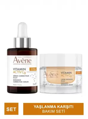 Avene Vitamin Activ CG Yaşlanma Karşıtı Bakım Seti - 1