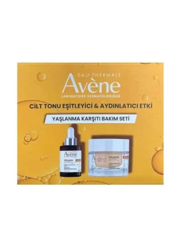 Avene Vitamin Activ CG Yaşlanma Karşıtı Bakım Seti - 2