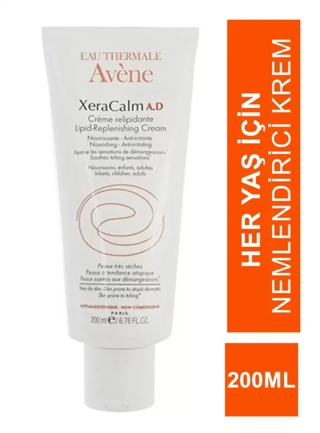 Avene XeraCalm A.D Lipid-Replenishing Creme Atopiye Eğilimli Ciltler için Nemlendirici Krem 200 ml - 1