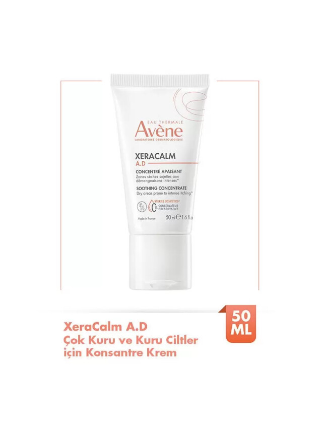 Avene XeraCalm A.D Soothing Concentrate Kuruluğa Bağlı Bakım Kremi 50 ml - Avene
