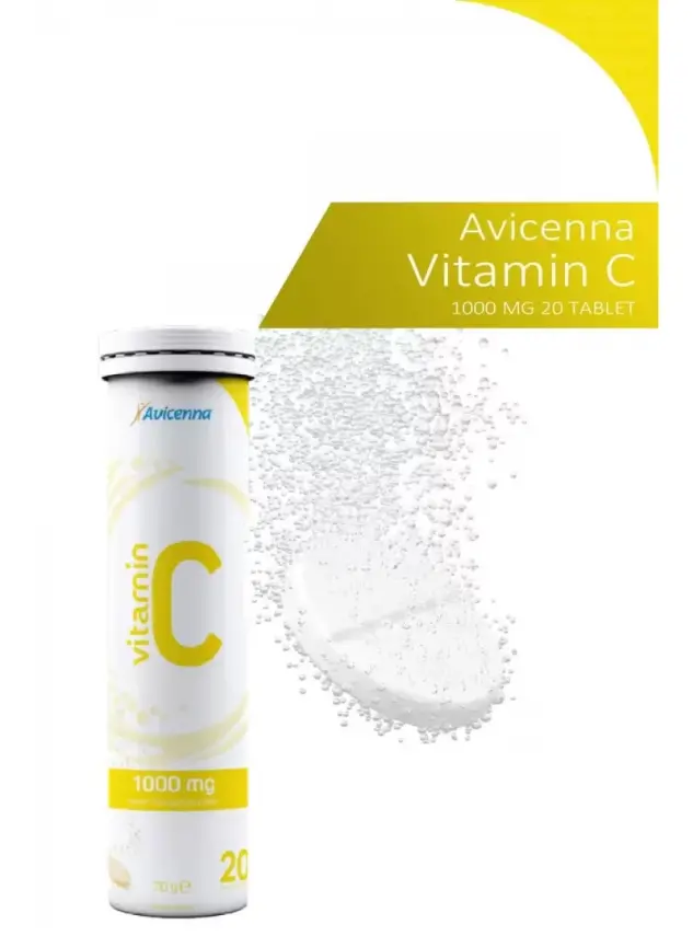 Avicenna C Vitamini 1000 mg 20 Efervesan Tablet - 1