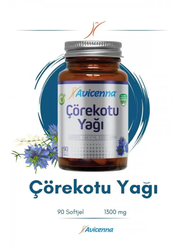 Avicenna Çörekotu Yağı 90 Yumuşak Kapsül - Avicenna