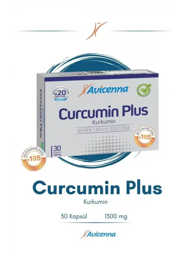 Avicenna Curcumin Plus 30 Kapsül - 1