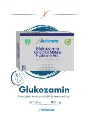 Avicenna Glukozamin & Kondroitin & MSM & Hyaluronik Asit 60 Tablet - 1
