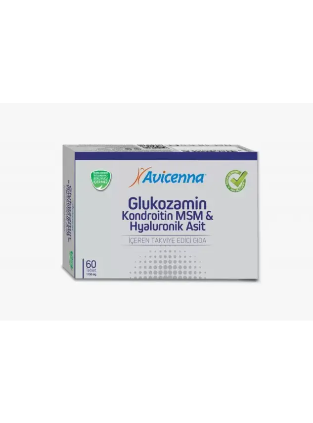 Avicenna Glukozamin & Kondroitin & MSM & Hyaluronik Asit 60 Tablet - 2