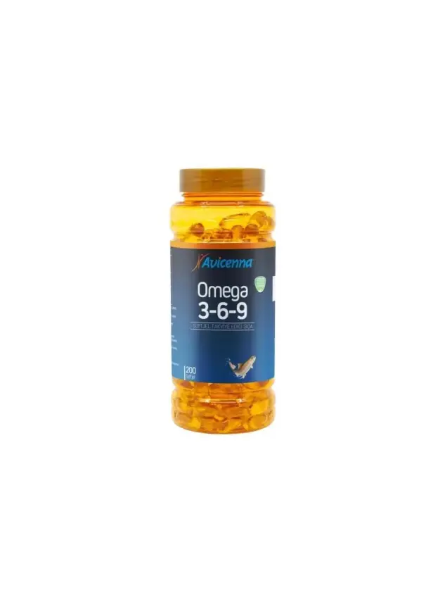 Avicenna Omega 3-6-9 200 Yumuşak Kapsül - 2