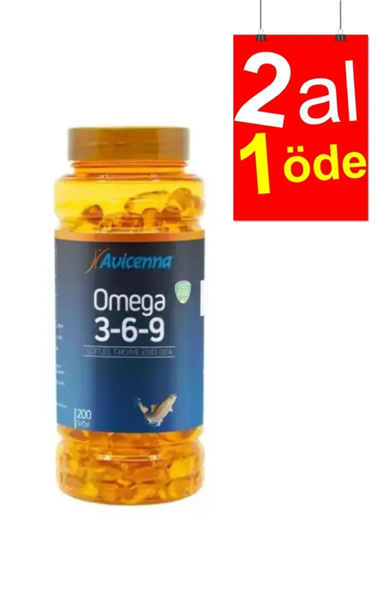 Avicenna Omega 3-6-9 200 Yumuşak Kapsül - 1