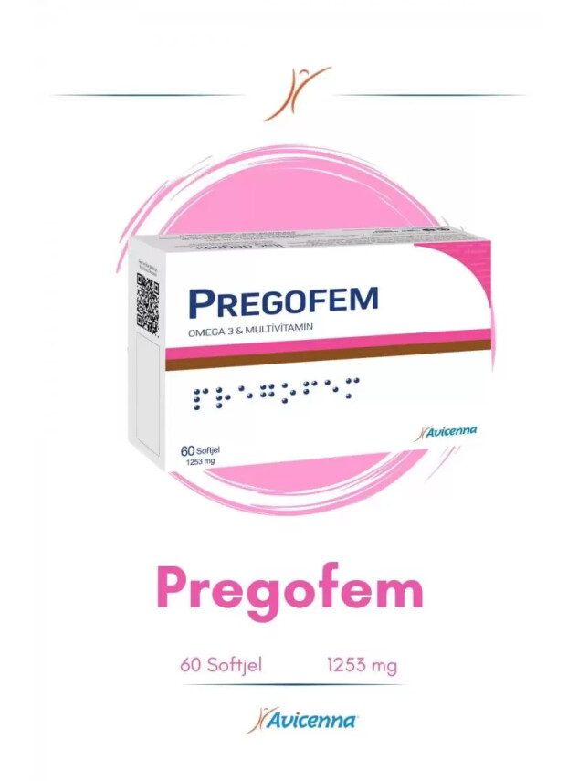 Avicenna Pregofem 60 Yumuşak Kapsül - Avicenna