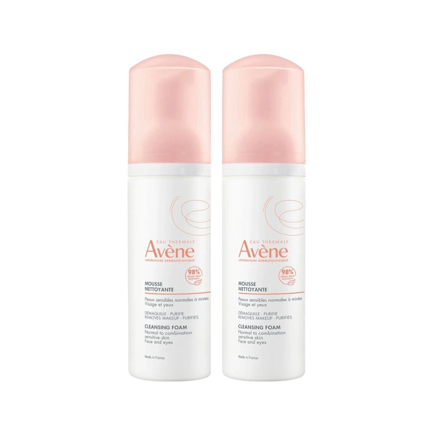 Avène Mousse Nettoyante Cleansing Foam 150 ml - İkili Paket - 1
