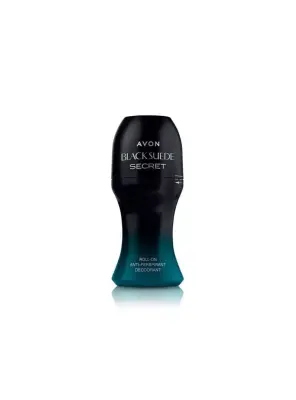 Avon Black Suede Secret Roll-On Deodorant 50ml - Avon
