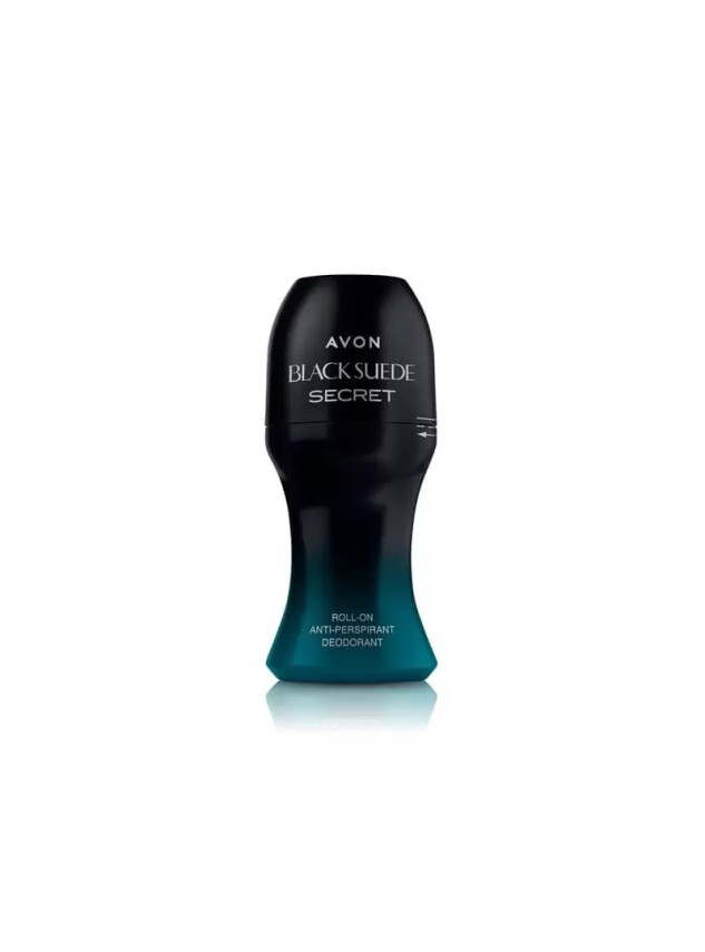 Avon Black Suede Secret Roll-On Deodorant 50ml - Avon