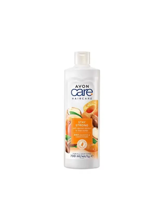 Avon Care Kayısı Özü ve Shea Yagı Içeren 2’si 1 Arada Şampuan ve Saç Kremi 700 ml - 1