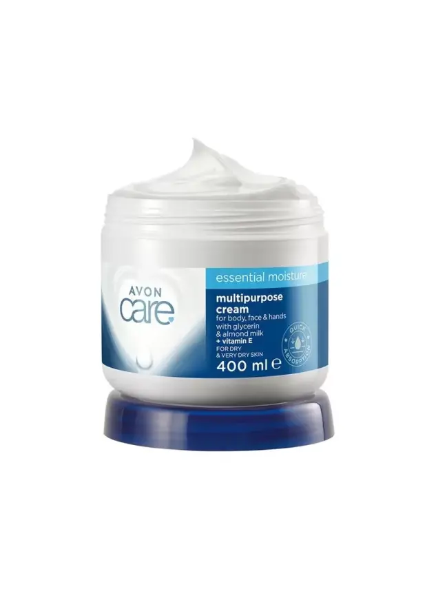 Avon Care Kuru Ciltler İçin Yoğun Nemlendirici El, Yüz ve Vücut Kremi 400ml - 1