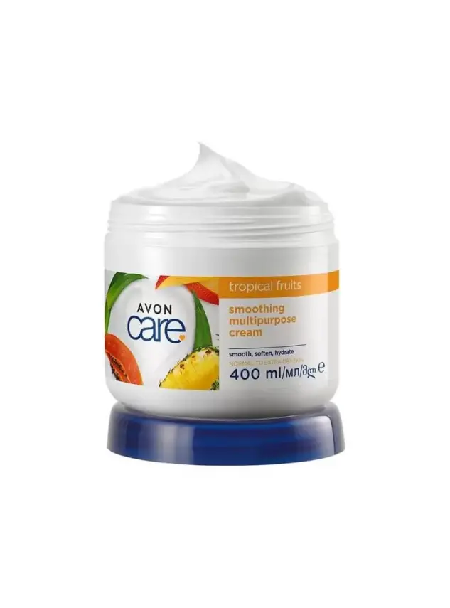 Avon Care Tropikal Meyveler Pürüzsüz Görünüm Veren Çok Amaçlı Krem 400ml - 1