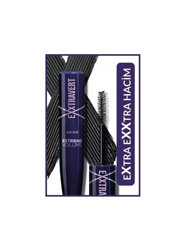 Avon Exxtravert Extreme Volume Maskara 9,5 ml - 1