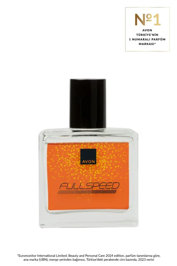 Avon Full Speed Erkek Parfüm EDT 30ml - 1