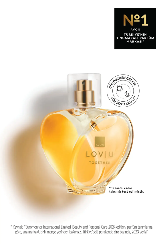 Avon Lov U Together Kadın Parfüm EDP 50ml - 1