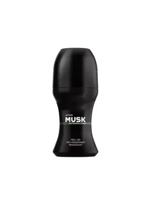 Avon Musk Metropolitano Roll-On Deodorant 50ml - Avon