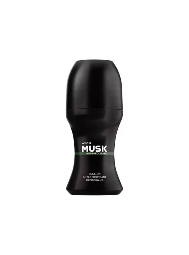 Avon Musk Metropolitano Roll-On Deodorant 50ml - Avon