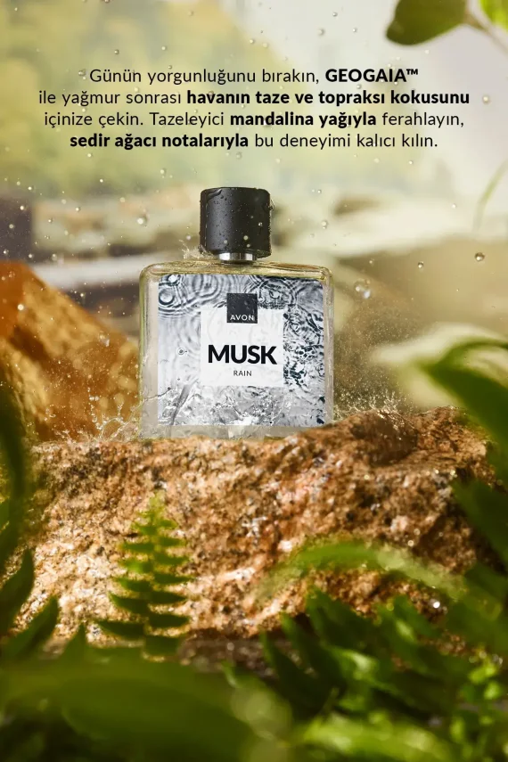 Avon Musk Rain EDT Erkek Parfüm 75ml - 2