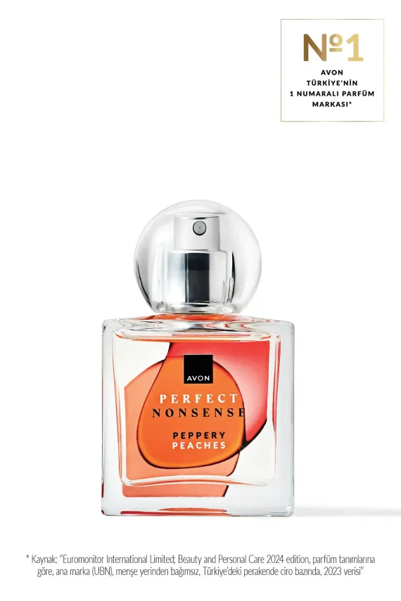 Avon Perfect Nonsense Peppery Peaches EDP Kadın Parfüm 50ml - 1