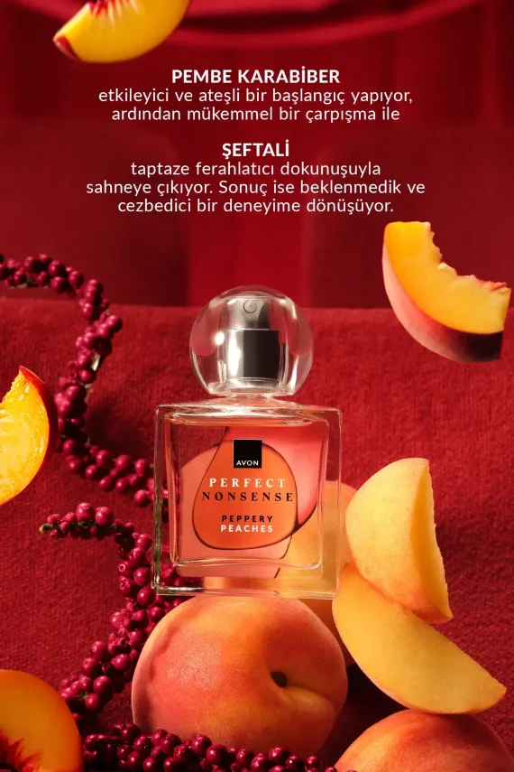 Avon Perfect Nonsense Peppery Peaches EDP Kadın Parfüm 50ml - 2
