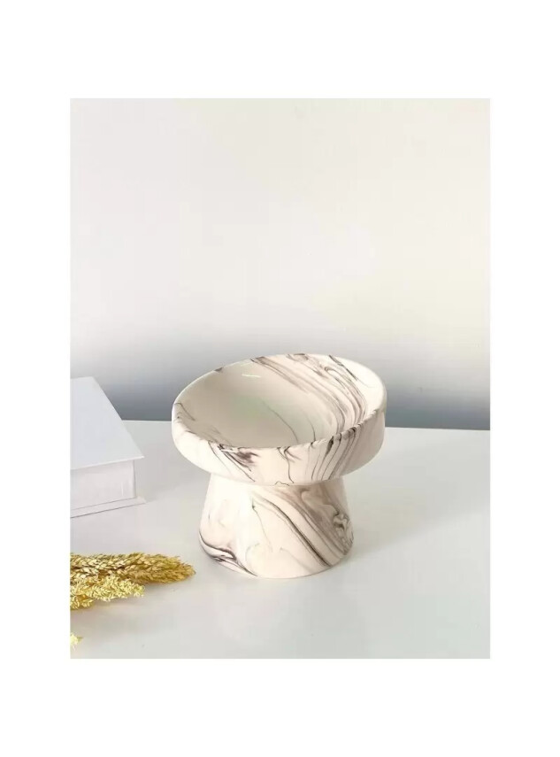 Ayaklı Porselen Mama ve Su Kabı - Diğer Bakım Ürünleri