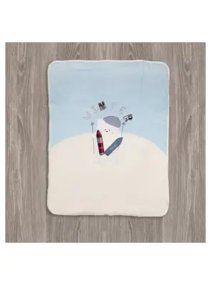 Aziz Bebe Winter Çıtçıtlı Bebek Battaniyesi - Aziz Bebe