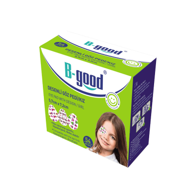 B-Good Desenli Göz Pedi Kız 5,7cm x 7,2cm - 54 Adet - B-Good