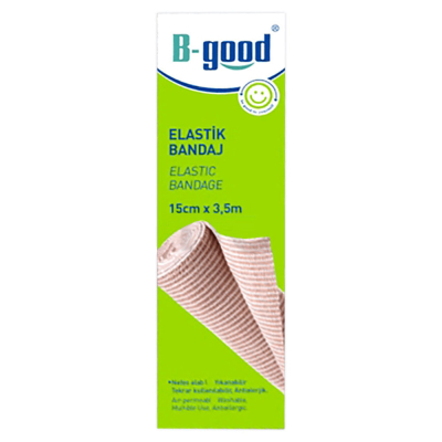 B-Good Elastik Bandaj 15cm x 3,5m - B-Good