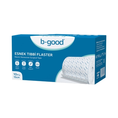 B-Good Esnek Tıbbi Flaster 10 m x 15 cm - B-Good