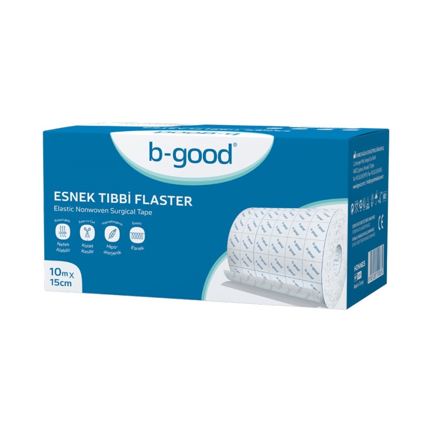 B-Good Esnek Tıbbi Flaster 10 m x 15 cm - 1