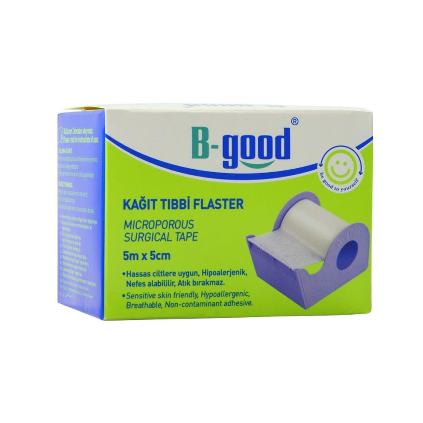 B-Good Kağıt Tıbbi Flaster 5m x 5cm - 1