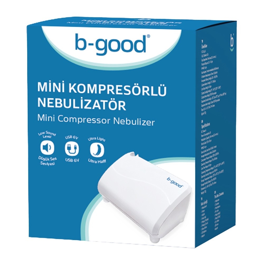 B-Good Mini Nebulizatör Cihazı - 1