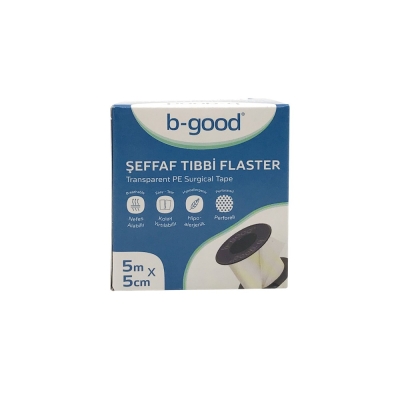B Good Seffaf Pe Flaster 5m x 5cm - B-Good