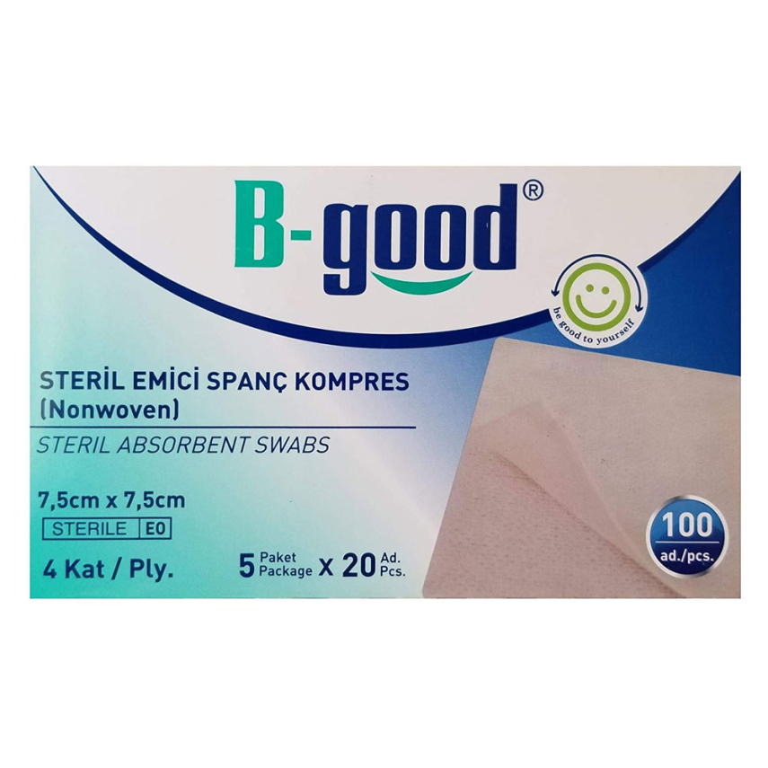 B-Good Steril Emici Spanç Kompres 25li - 1