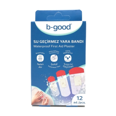 B-Good Su Geçirmez Yara Bandı 12li - B-Good